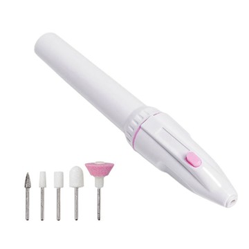 磨甲器5件套 附收納袋 電動磨甲機 指甲打磨 磨甲器 美甲工具 贈品禮品 A6036