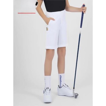 2023新款PGM高爾夫男童短褲青少年運動中褲褲子彈力時尚速干可插T