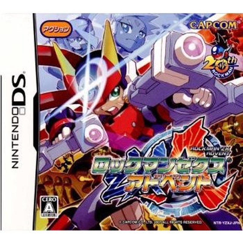 中古即納』{表紙説明書なし}{NDS}ロックマンゼクス アドベント(ROCKMAN 