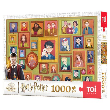TOi圖益【HarryPotter照片牆】拼圖1000片盒DIY動漫插畫桌遊