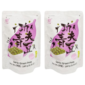 六福 功夫青豆 蒜味  180g  2包