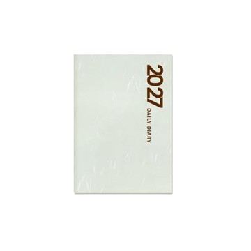 珠友Chuyu2027年A6日誌內頁1日1頁/銀灰/BC-50748-03