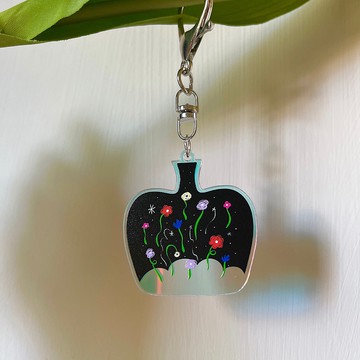 【A unique vessel】器皿壓克力吊飾_絢爛煙花