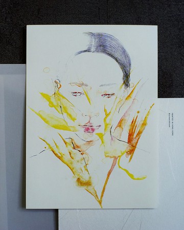 花開花落 A Time To Bloom Postcard (Yellow)