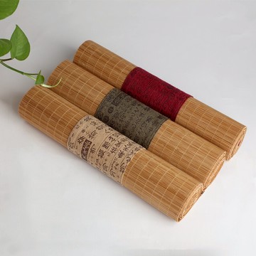 竹茶席禪意布藝手工拼色茶席茶墊干泡席絨布隔熱墊桌旗茶具配件