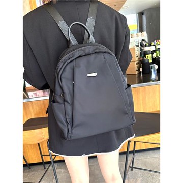 2023新款牛津布雙肩包女高級感旅行背包時尚休閑通勤女士學生書包