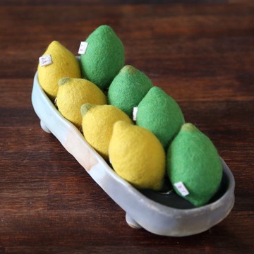 手工羊毛氈檸檬