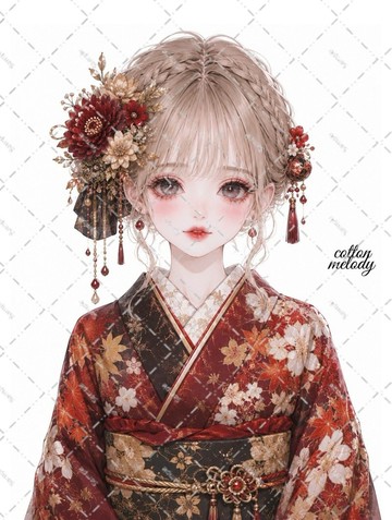原創貼紙 no.9855 人物貼紙 原創貼紙 人物貼紙 女孩貼紙 原創人物貼紙