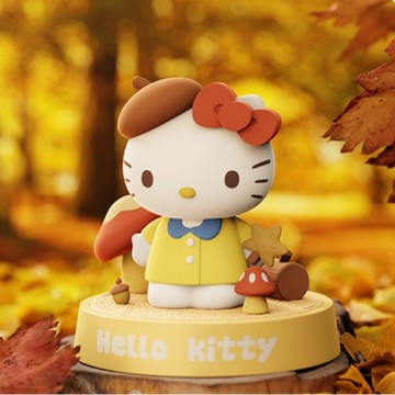 春夏秋冬你最可愛【遊戲家】Hello Kitty 三麗鷗凱蒂貓 四季知香香氛擺件公仔 香氛公仔擺件 - 秋天 UG
