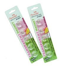 筆樂 Penrote KC9064 20mm 透明強力磁鐵-16卡 / 盒【APP滿額下單10%點數(單一帳號最高5000點)】1/31止