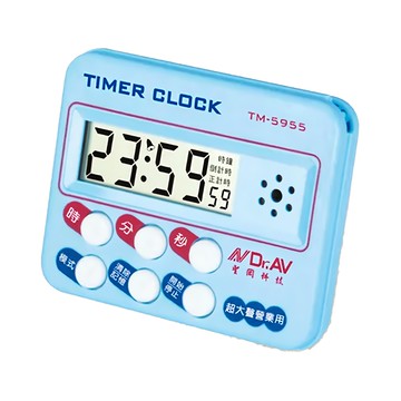 Dr.AV 聖岡科技 tm-262 24小時炫彩數位計時器  1入  數位