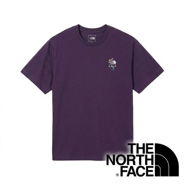 【THE NORTH FACE 美國】女快乾短袖圓領上衣『紫』NF0A8GXB 戶外 露營 登山 健行 休閒 時尚 旅遊 短袖 上衣