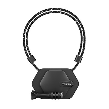 TELESIN GP-150 運動攝影機專用 磁吸隱形掛脖支架 可調節掛繩 適用 GOPRO/SJCAM