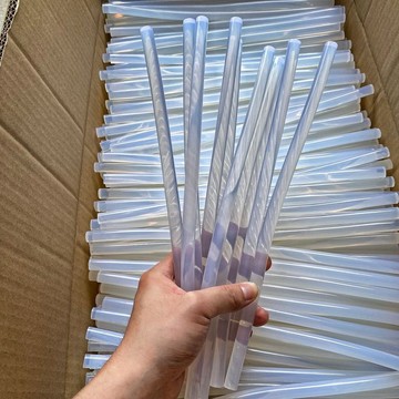 【臺灣出貨】熱熔膠棒 透明膠條7mm11mm熱溶膠條 棒棒膠 熱融膠 槍膠 膠棒熱膠 扭扭棒手工專用