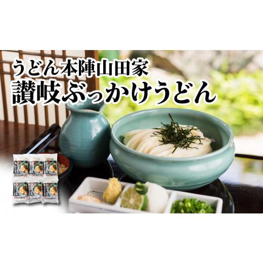 ふるさと納税 香川県 高松市 うどん本陣山田家 冷凍 讃岐ぶっかけうどん（6食入）