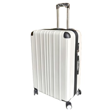 WALLABY 袋鼠牌 經典直條紋 登機箱  20吋  白色