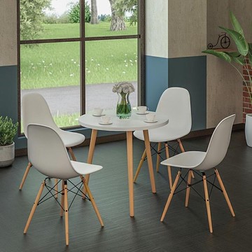 【九折】洽談桌簡約現代休閒桌奶茶桌咖啡桌小圓桌茶幾邊幾會議洽談接待桌椅組合