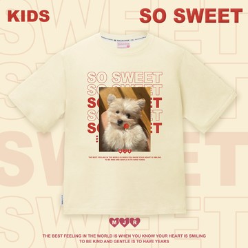 甜心棒棒糖狗短TEE