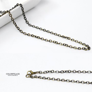 客製銅鍊 3mm合金項鍊【NAW19】復古風