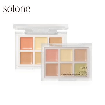 【新品】Solone 全能校色遮瑕盤
