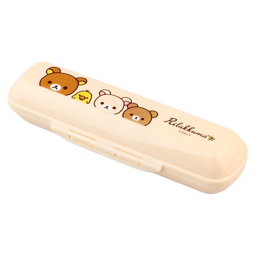 拉拉熊 快樂系列 幼兒用多用途收納盒  象牙白  1個