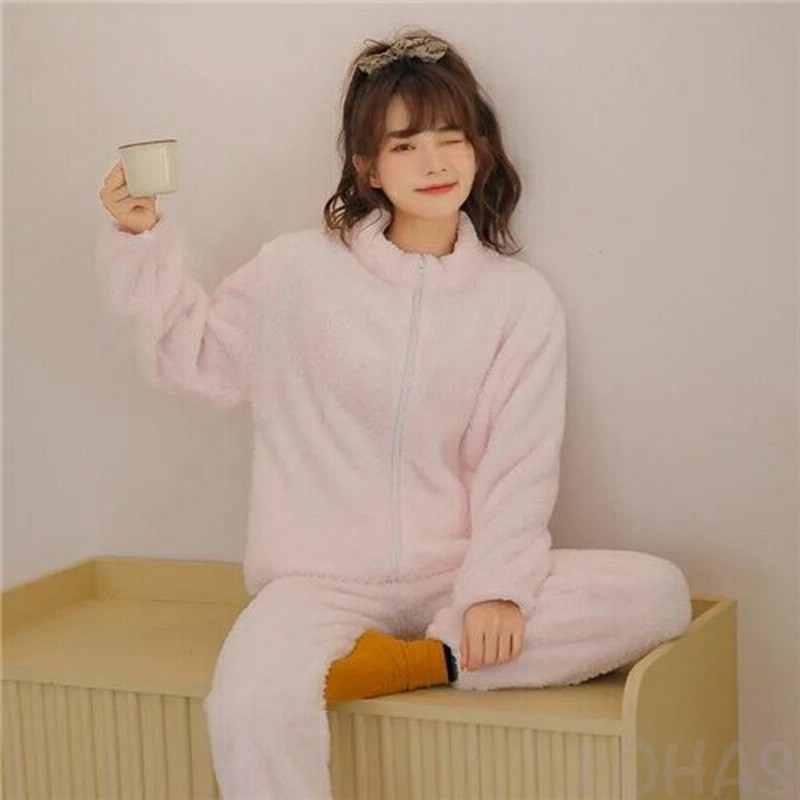 パジャマ レディース ルームウェア もこもこ パジャマ レディース かわいい パジャマ 冬 長袖 結婚お祝い パジャマ ルームウェア もこもこ 大きい 通販 Lineポイント最大0 5 Get Lineショッピング