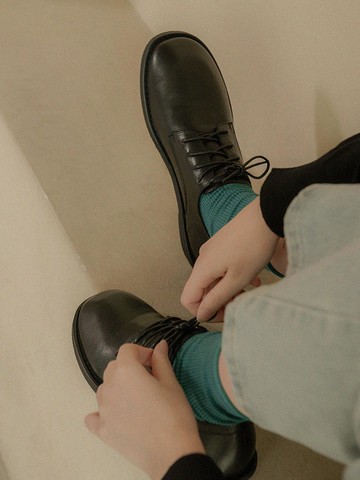 Premium Leather Cushioned Daily Derby Shoes (FL4124)