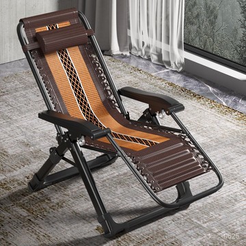 宅配免運/送毛毯5禮躺椅折疊陽臺椅加固靠椅午休床睡椅辦公椅