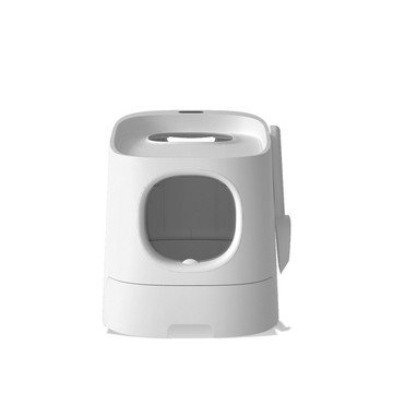 【Homerunpet 霍曼】頭等艙全罩式貓砂盆 附贈貓砂鏟