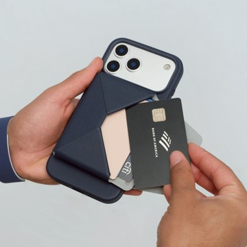 美國MOFT 多功能磁吸卡包 MOVAS™ - 象灰-無支架款