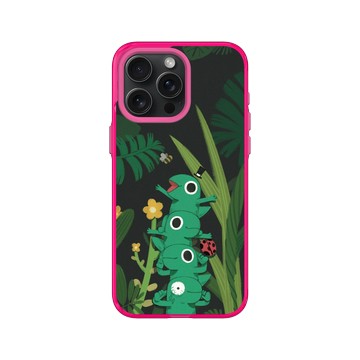 iPhone 15 Pro Max Clear 粉漾桃 - 怪奇事物所 Incrediville - 草食系所長