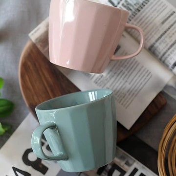 【台灣現貨】2入對杯 馬克杯 對杯 情侶杯 陶瓷杯 陶瓷馬克杯 咖啡杯 水杯 牛奶杯 杯子 情侶對杯 高顏值杯子