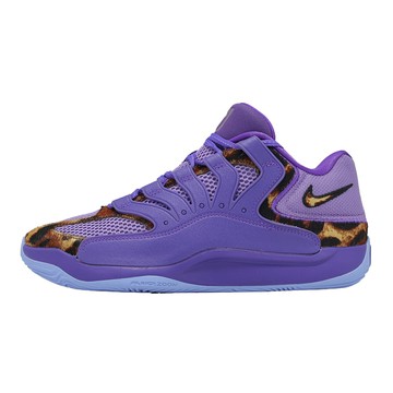 Nike 籃球鞋 KD18 PER EP 男鞋 紫 棕 豹紋 雷霆 CH7 IO7518-500