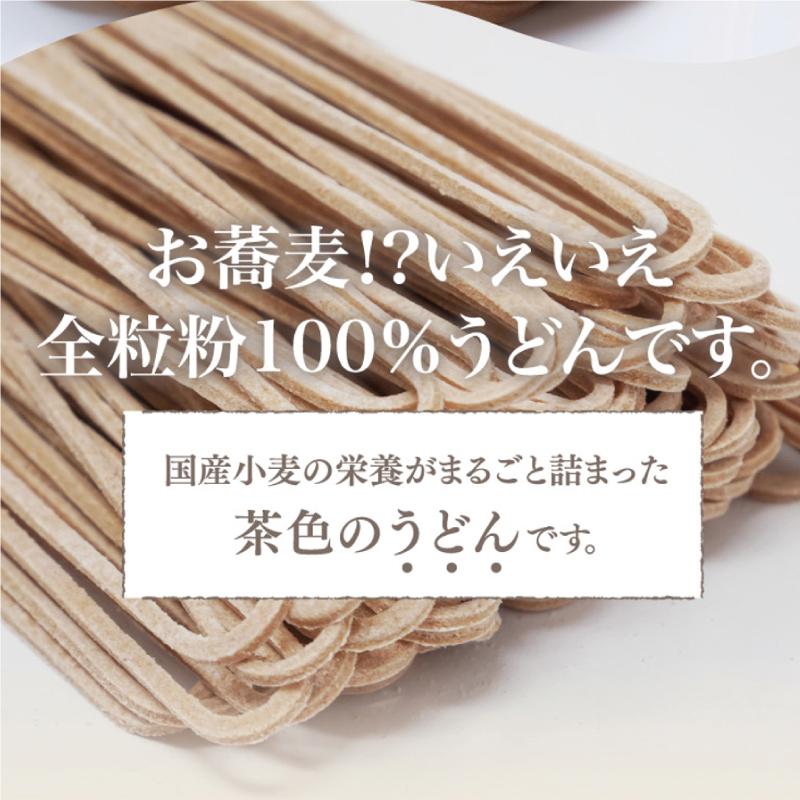 MUG-1 全粒粉100%国産小麦をまるご細うどんお試しセット(麺のみ) 送料無料 讃岐うどん 乾麺 全粒粉 香川 石丸製麺公式