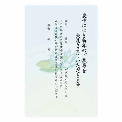 喪中はがき 10枚パック 手書き記入タイプ K-2021-820《ハガキ/裏面印刷済み/胡蝶蘭》