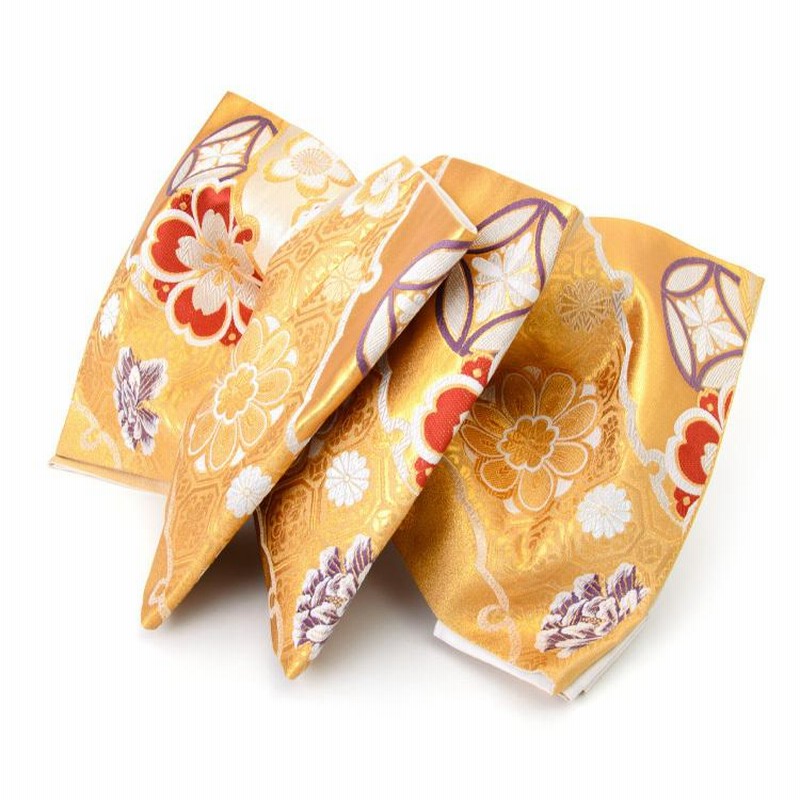 袋帯 かい 西陣織 帯 着物 留袖 正絹 金糸 銀糸 高級 和装 泊 結婚式