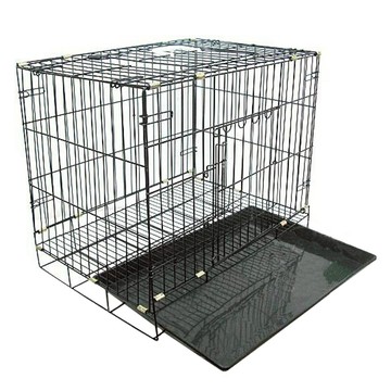 靜電烤漆折疊式狗籠，60x45公分，台灣製造  2尺  靜電烤漆  1個