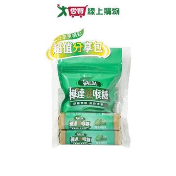 樺達硬喉糖超涼薄荷味超值包114G【愛買】