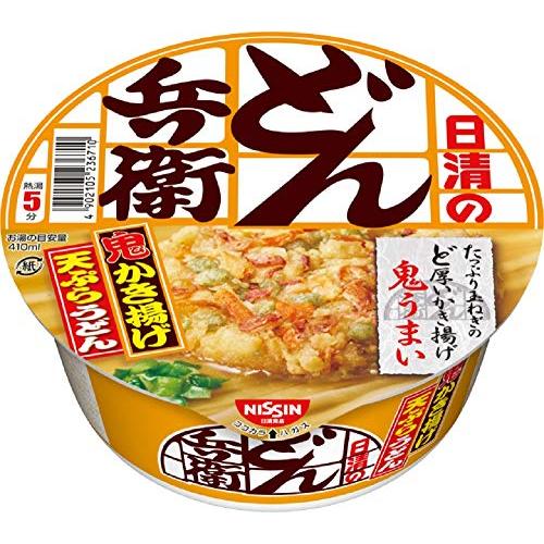 日清食品 どん兵衛 かき揚げ天ぷらうどん 97g×12個