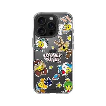 iPhone 16 Pro Clear Case（相機按鈕） 透明 - 樂一通 Looney Tunes - 崔弟玩偶裝