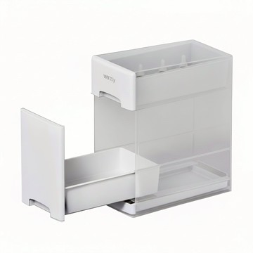 Warmly 奶瓶與副食品餐具收納盒  單品  白色