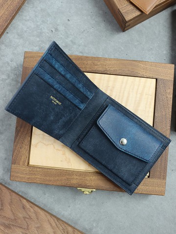 意大利皮革銀包 男裝 短夾 錢包 錢夾 皮夾 散鋃 Pueblo