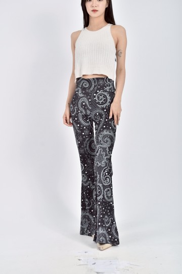 加購優惠(S) 高腰運動鬆緊腰黑色長褲