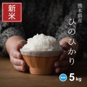 新米 米 お米 5kg ヒノヒカリ 無洗米 熊本県産 令和5年産 精米5kg ひのひかり こめたつ