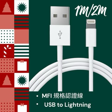 iPhone充電線手機MFI認證充電線 usb lightning 支援CARPLAY