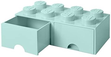 樂高積木抽屜淺藍色 40061742