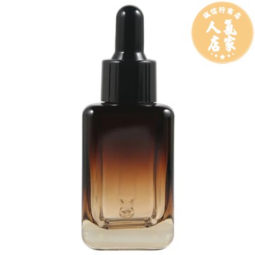 乳液分裝瓶 旅行分裝瓶 眼霜精華乳液分裝玻璃空瓶滴管面霜高檔小棕瓶厚底避光15 30 50ml
