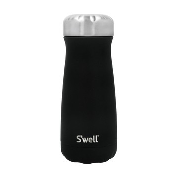 S'well 美國 Traveler不鏽鋼保溫瓶(曜石黑470ml) / swell 保溫杯 保冷保冰杯 水壺 環保杯 隨行杯