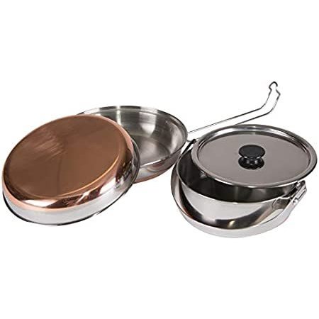 STANSPORT Stainless Steel Mess Kit for Camping,Backpacking  Outdoors S