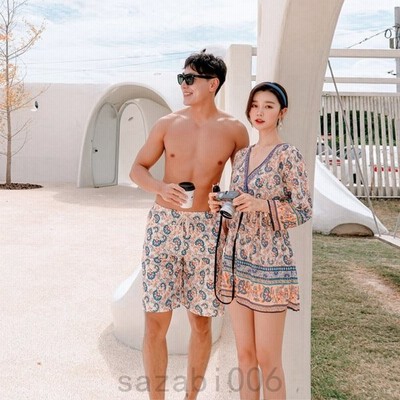 最旬トレンドパンツ 水着レディースワンピースカップル水着体型カバーペアカップル人気メンズ水着大きいサイズペア水着可愛い夏お揃い水着カップルお揃30代40 水着ペアペア水着カップル体型カバー 水着 Mzconsultores Com Ar